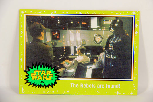 SW The Force Awakens Journey 2015 Card #45 The Rebels Are Found ENG Green L019335