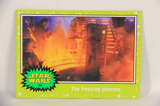 SW The Force Awakens Journey 2015 Card #56 The Freezing Process ENG Green L019336