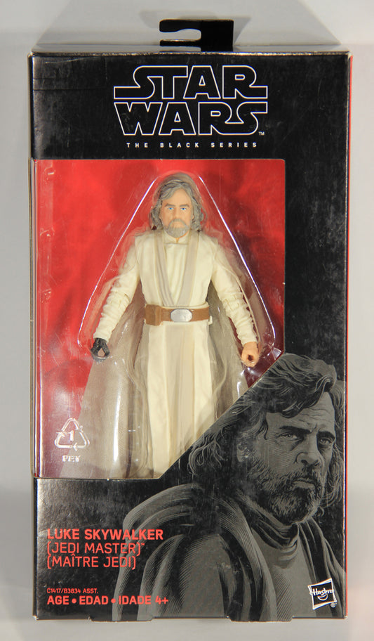 Star Wars Luke Skywalker Jedi Master #46 Black Series 6 Inch Figure The Last Jedi L019421