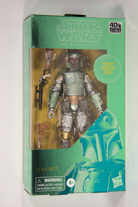Star Wars Boba Fett Carbonized Black Series Exclusive 6 Inch Action Figure L019422