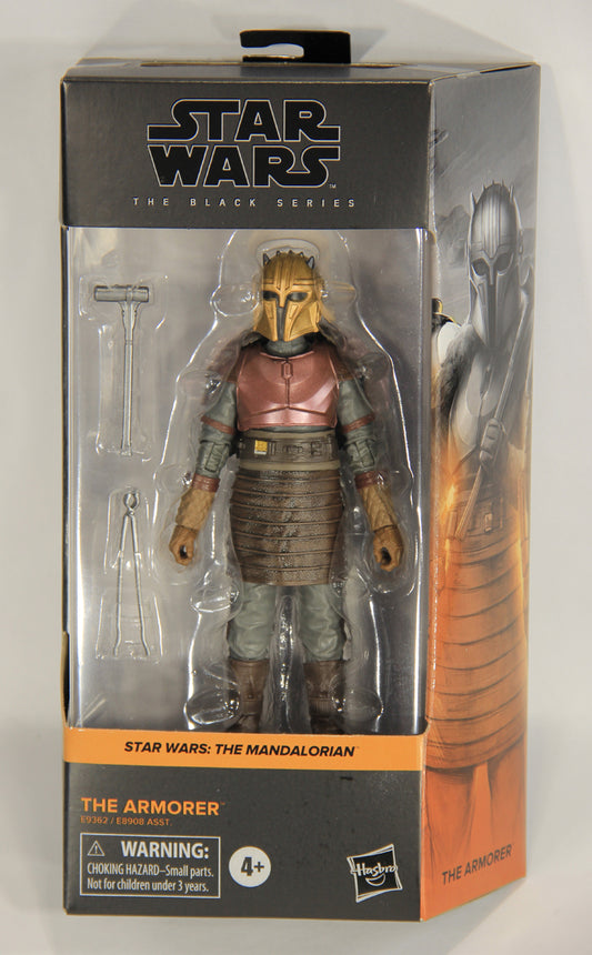 Star Wars The Armorer #04 The Mandalorian Black Series Galaxy 6 Inch Figure L019423
