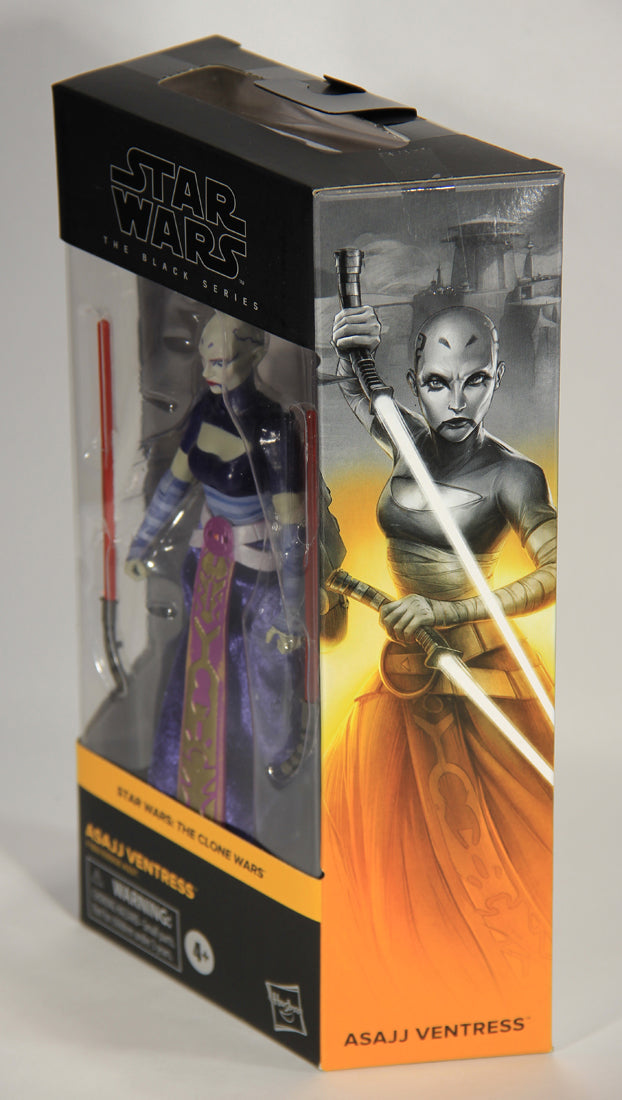 Star Wars Asajj Ventress #07 The Clone Wars Black Series Galaxy 6 Inch Figure L019427