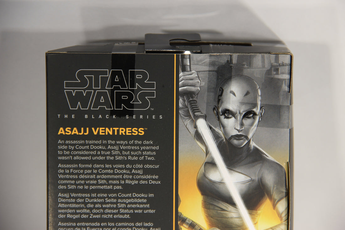 Star Wars Asajj Ventress #07 The Clone Wars Black Series Galaxy 6 Inch Figure L019427