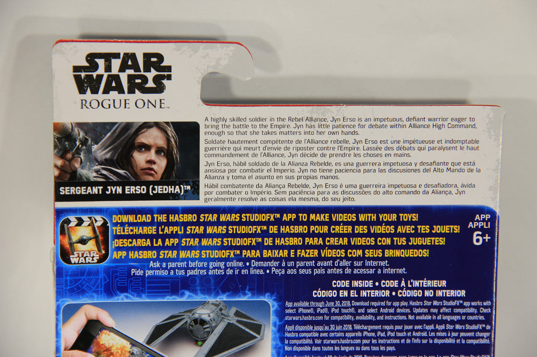 Star Wars Sergeant Jyn Erso Jedha Rogue One Action Figure L019449