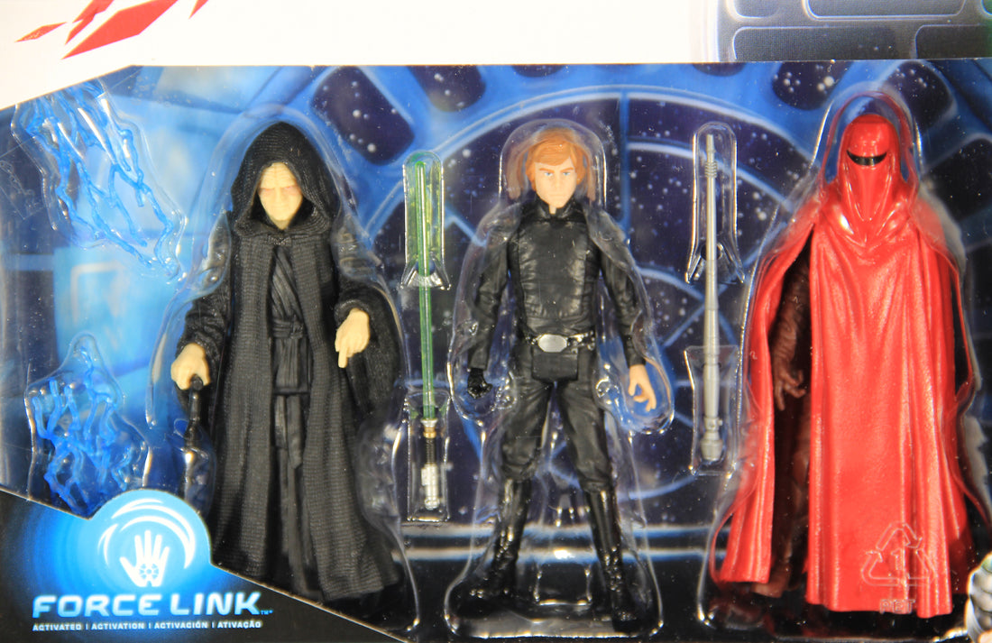 Star Wars Luke Emperor And Royal Guard The Last Jedi 3-Pack Action Figure L019452
