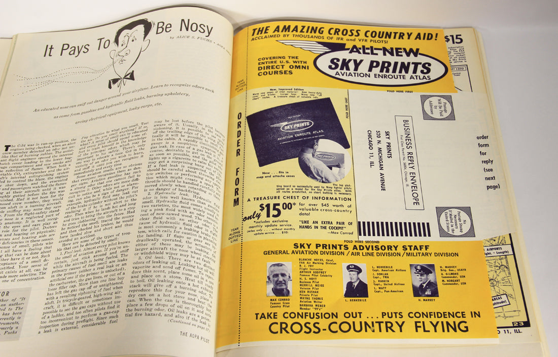 AOPA Pilot Magazine April 1963 Vol. 6 No. 5 ENG Vintage L019453