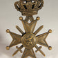 Belgium 1915 War Cross WWI 1914-1918 With Palm - Belgique Croix De Guerre Bronze L019463