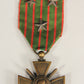 France 1915 WWI Croix De Guerre 1914-1918 - War Cross With 3 Stars - Bronze L019466
