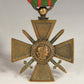 France 1915 WWI Croix De Guerre 1914-1918 - War Cross With 3 Stars - Bronze L019466