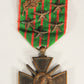 France 1915 WWI Croix De Guerre 1914-1918 - War Cross With Palm & 5 Stars - Bronze L019467