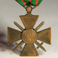France 1915 WWI Croix De Guerre 1914-1918 - War Cross With Palm & 5 Stars - Bronze L019467