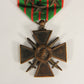 France 1915 WWI Croix De Guerre 1914-1918 - War Cross With Palm & 5 Stars - Bronze L019467