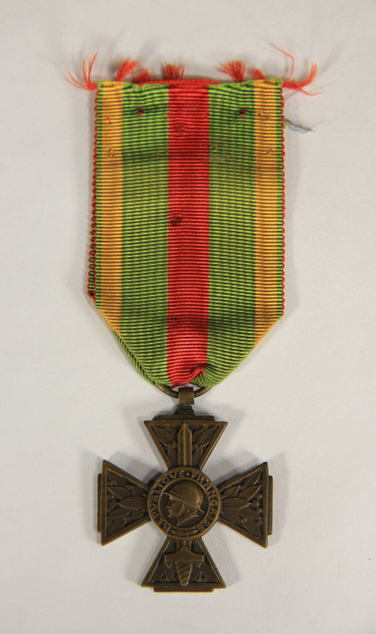 France 1935 WWI Croix Du Combattant Volontaire - Volunteer Combatant's Cross L019468