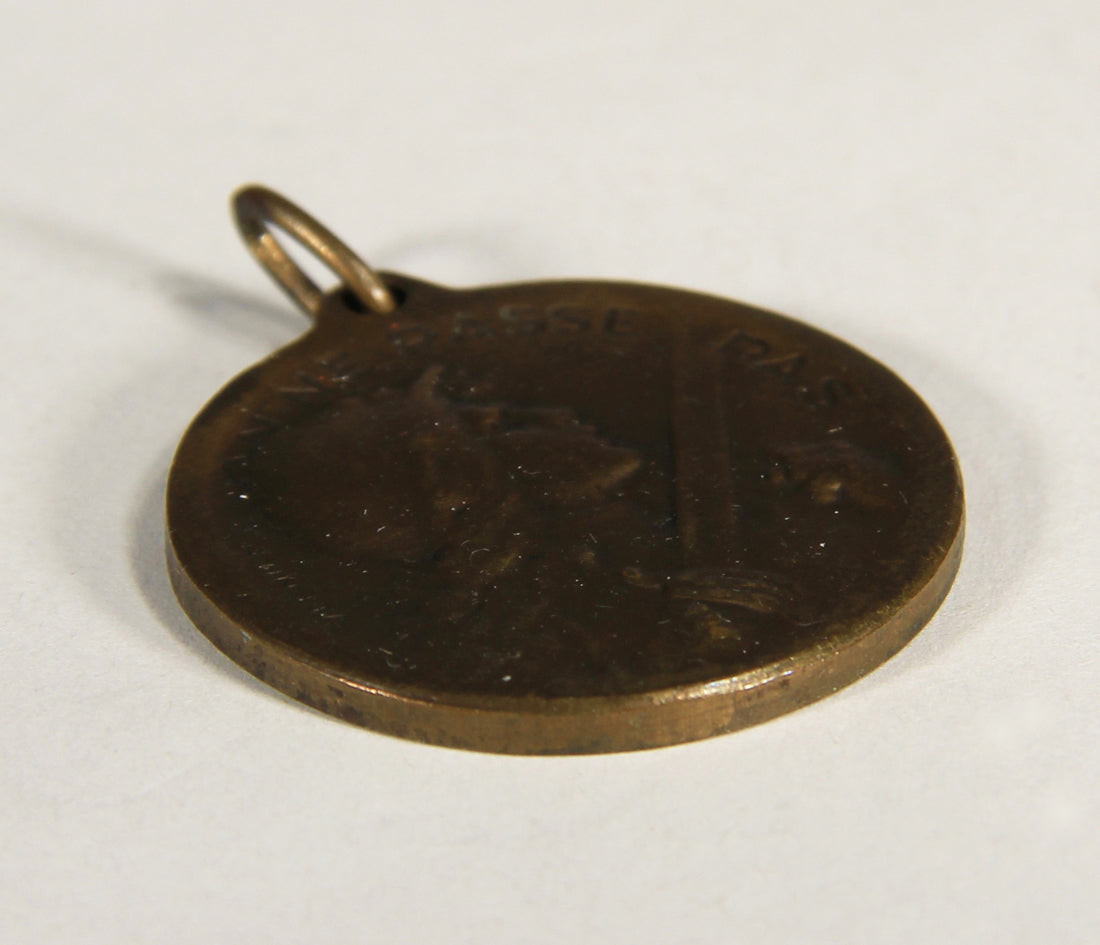 France 1917 WWI Médaille De La Bataille De Verdun Type 1 - Battle Of Verdun - Bronze L019470