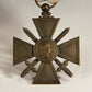 France 1921 WWI Medal Croix De Guerre Des Théâtres D'Opérations Extérieurs - Bronze L019474
