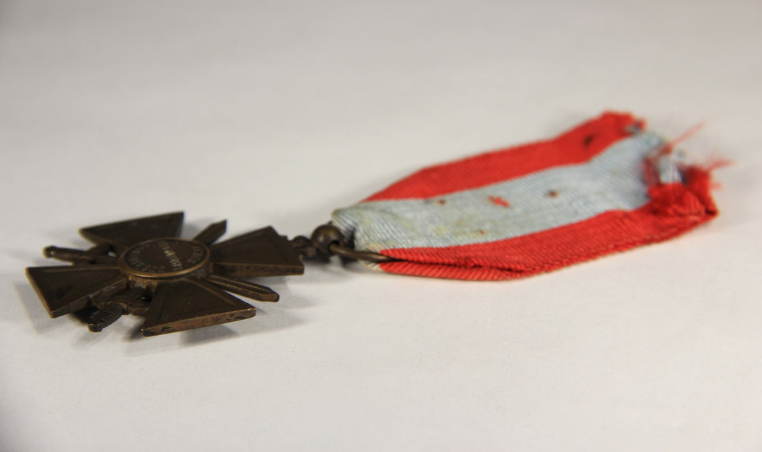France 1921 WWI Medal Croix De Guerre Des Théâtres D'Opérations Extérieurs - Bronze L019474