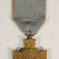 France 1930 WWI War Medal La Croix Du Combattant - Combatant's Cross - Bronze L019475