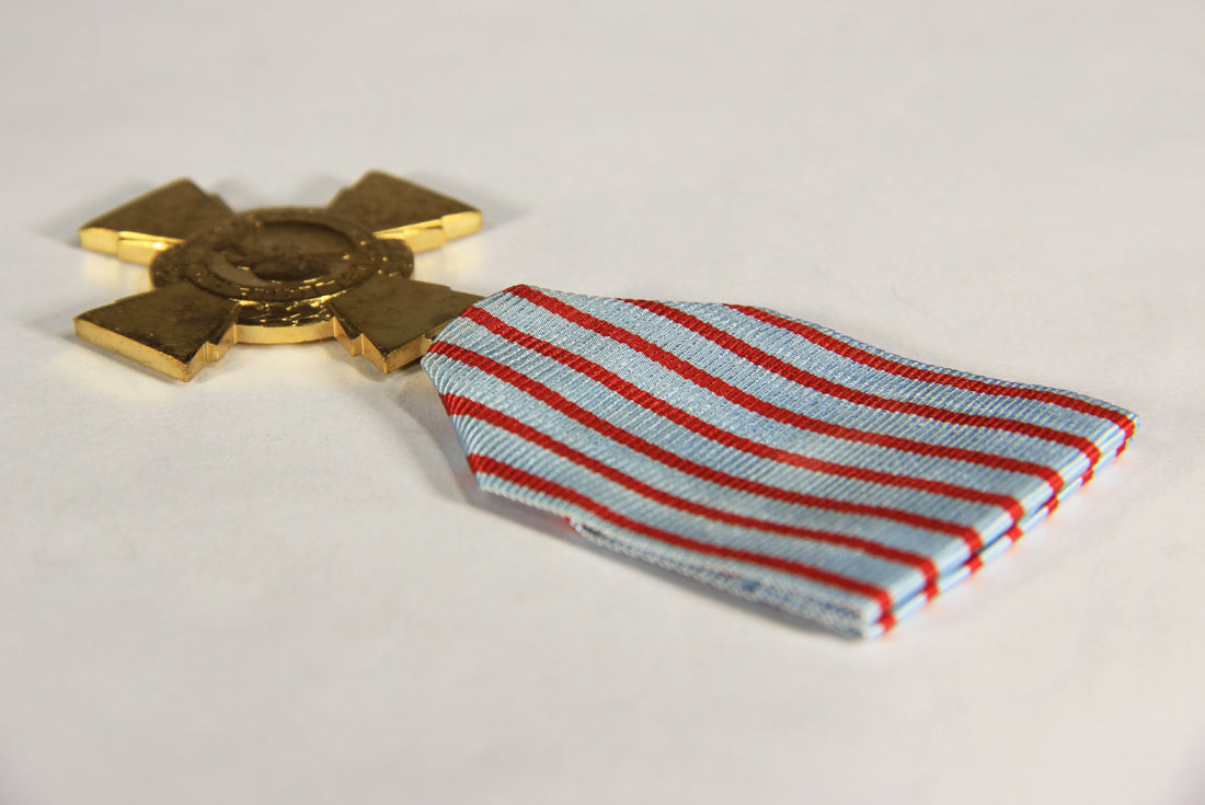 France 1930 WWI War Medal La Croix Du Combattant - Combatant's Cross - Bronze L019476