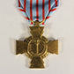 France 1930 WWI War Medal La Croix Du Combattant - Combatant's Cross - Bronze L019476