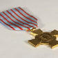 France 1930 WWI War Medal La Croix Du Combattant - Combatant's Cross - Bronze L019476
