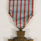 France 1930 WWI War Medal La Croix Du Combattant - Combatant's Cross - Bronze L019477