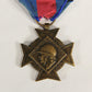 France 1934 WWI Croix Des Services Militaires Volontaires 3e Classse - Bronze L019478