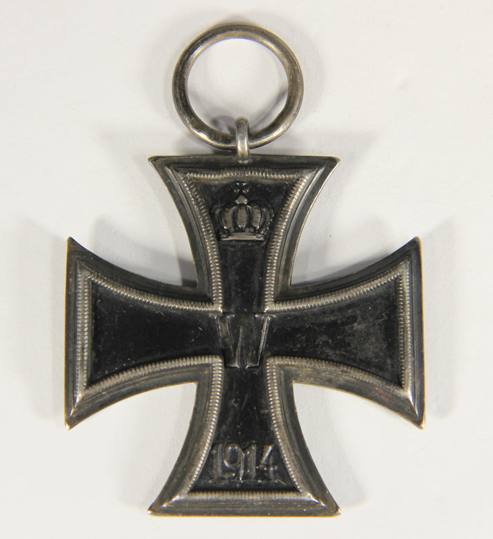 Germany 1914 WWI Iron Cross EK 1914-1918 2nd Class - Croix De Fer - Silver L019486