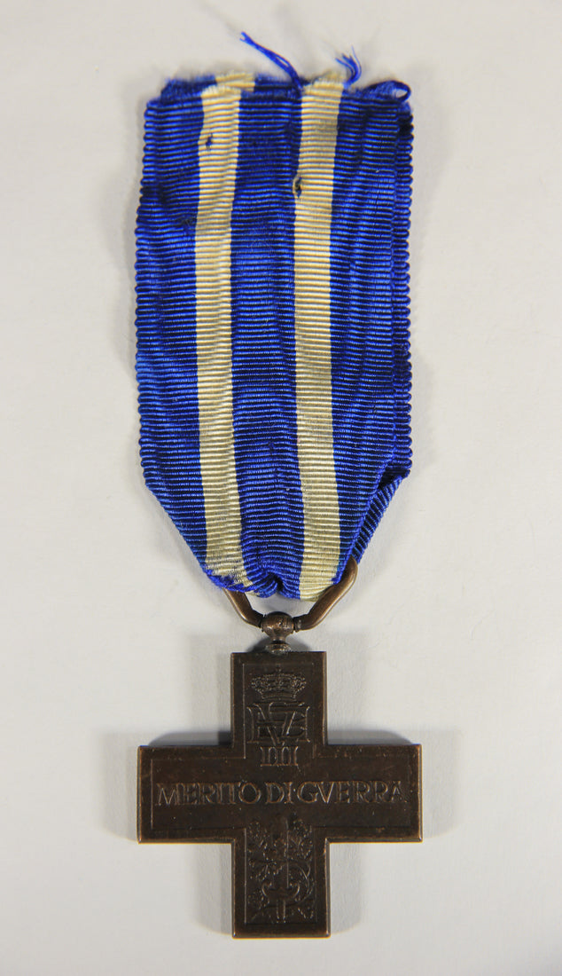 Italy 1918 WWI War Merit Cross 1914-1918 Croix Du Mérite De Guerre - Bronze L019487
