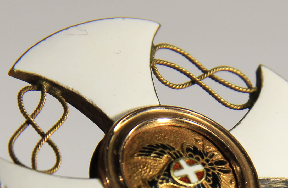 Italy 1918 The Order Of The Crown Of Italy - 18K Gold Tested - Knight Rank L019488