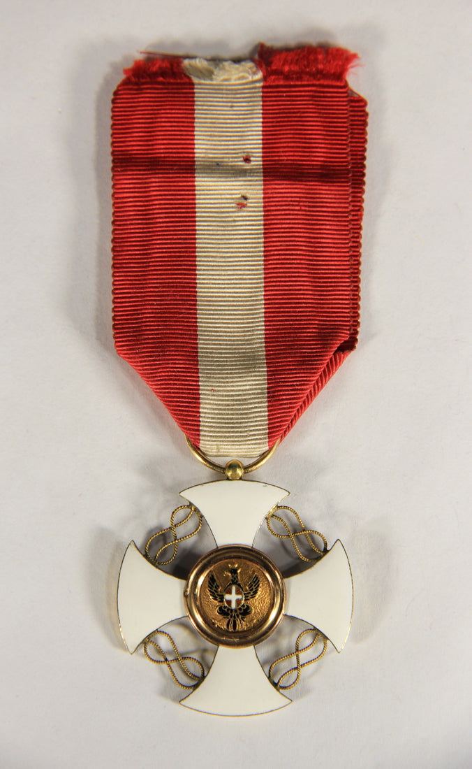 Italy 1918 The Order Of The Crown Of Italy - 18K Gold Tested - Knight Rank L019488