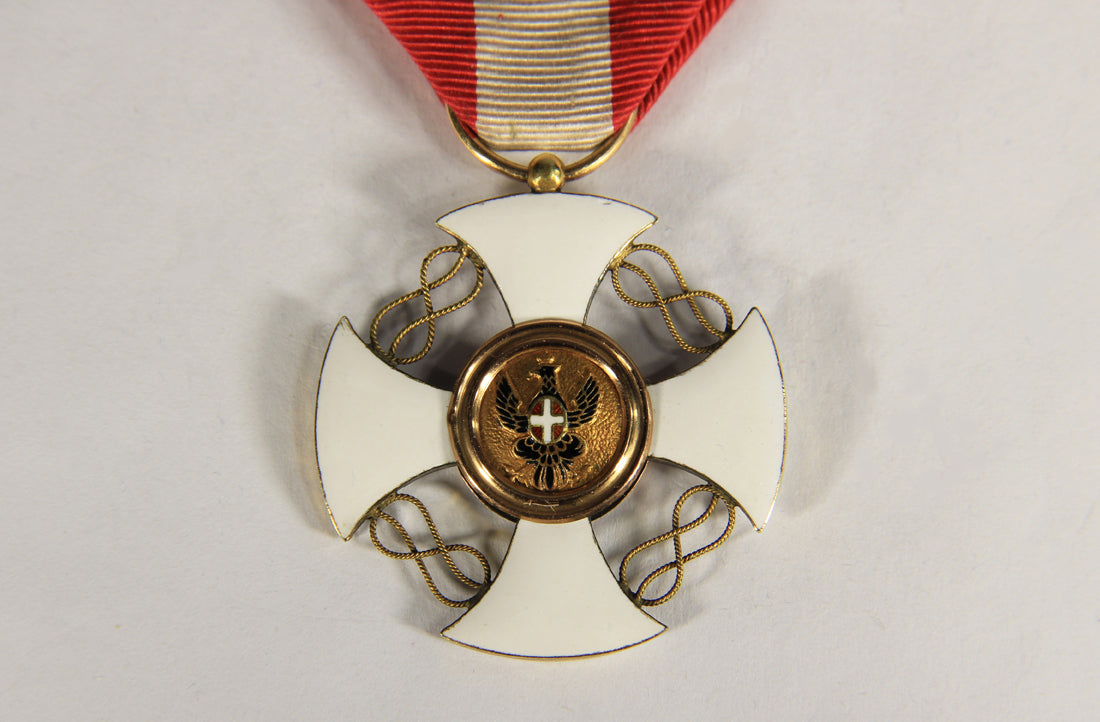 Italy 1918 The Order Of The Crown Of Italy - 18K Gold Tested - Knight Rank L019488