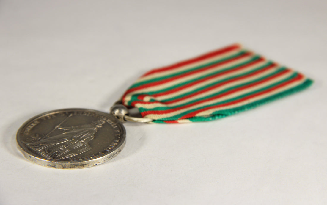 Italy 1865 Commemorative Medal Of The Unity Of Italy - Silver - Rarest Version  L019489