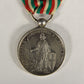 Italy 1865 Commemorative Medal Of The Unity Of Italy - Silver - Rarest Version  L019489