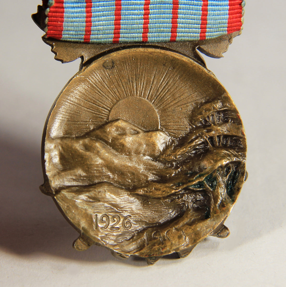 Lebanon 1926 WWI Commem. Medal Establishment & Defense Of Greater Lebanon Type 2 L019490