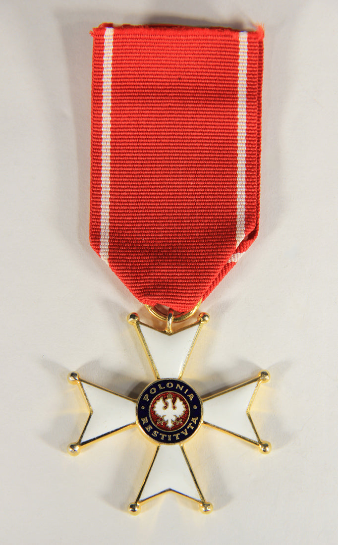 Poland 1921 Medal Order Of Polonia Restitua - Fifth Class Knight's Cross - Bronze L019491