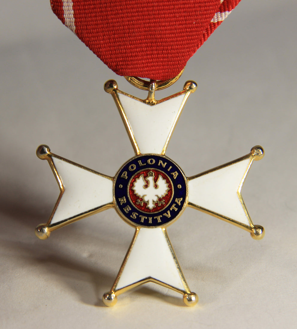 Poland 1921 Medal Order Of Polonia Restitua - Fifth Class Knight's Cross - Bronze L019491