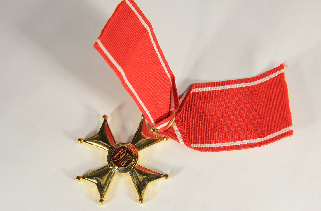 Poland 1921 Medal Order Of Polonia Restitua - Fifth Class Knight's Cross - Bronze L019491