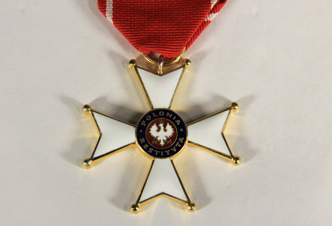Poland 1921 Medal Order Of Polonia Restitua - Fifth Class Knight's Cross - Bronze L019491