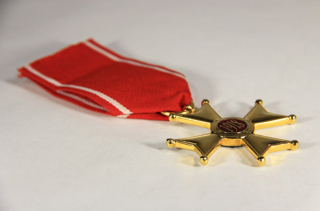 Poland 1921 Medal Order Of Polonia Restitua - Fifth Class Knight's Cross - Bronze L019491