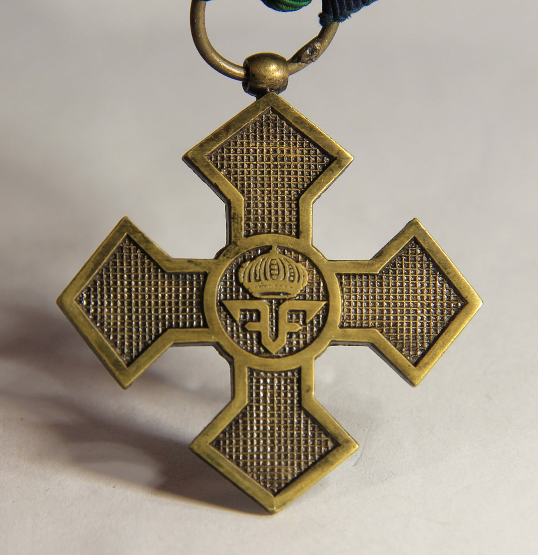 Romania 1916-1918 WWI Medal Commemorative War Cross - Bronze L019492
