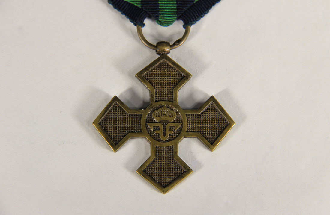 Romania 1916-1918 WWI Medal Commemorative War Cross - Bronze L019492