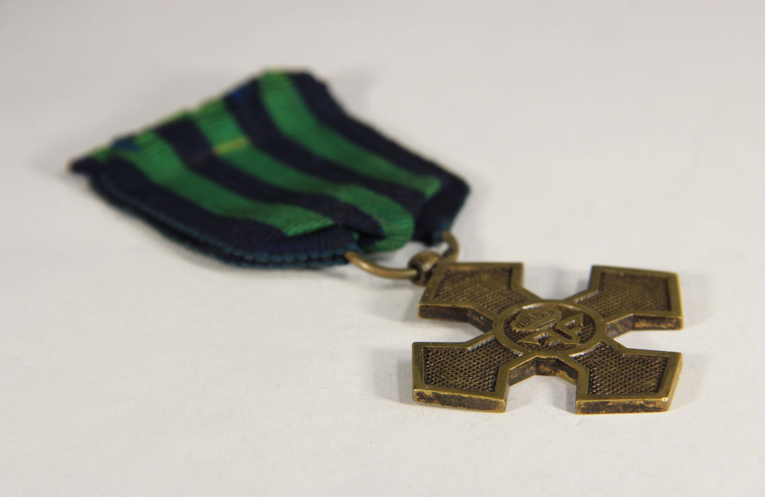 Romania 1916-1918 WWI Medal Commemorative War Cross - Bronze L019492