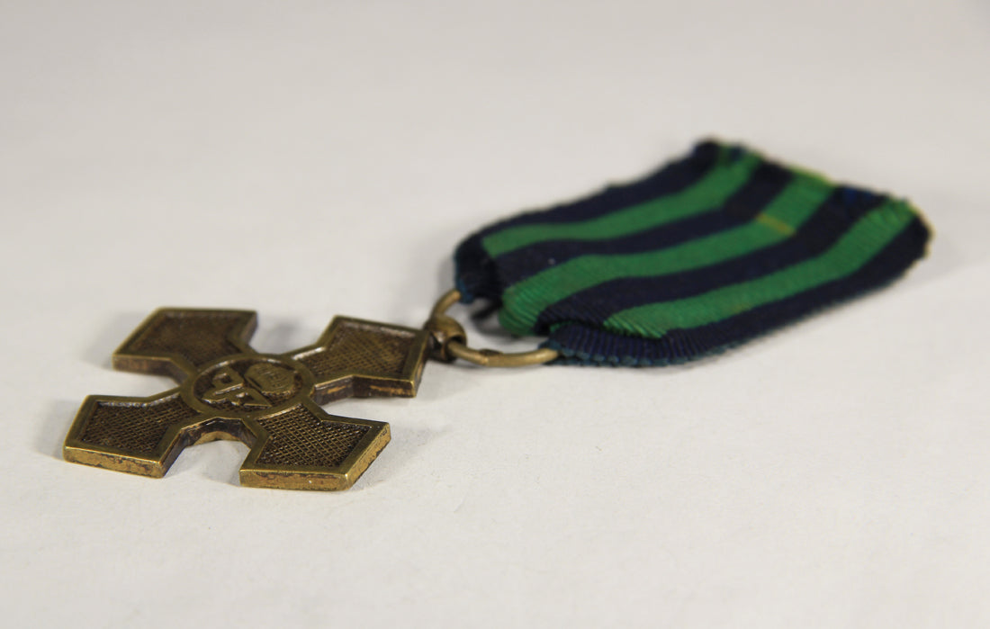 Romania 1916-1918 WWI Medal Commemorative War Cross - Bronze L019492