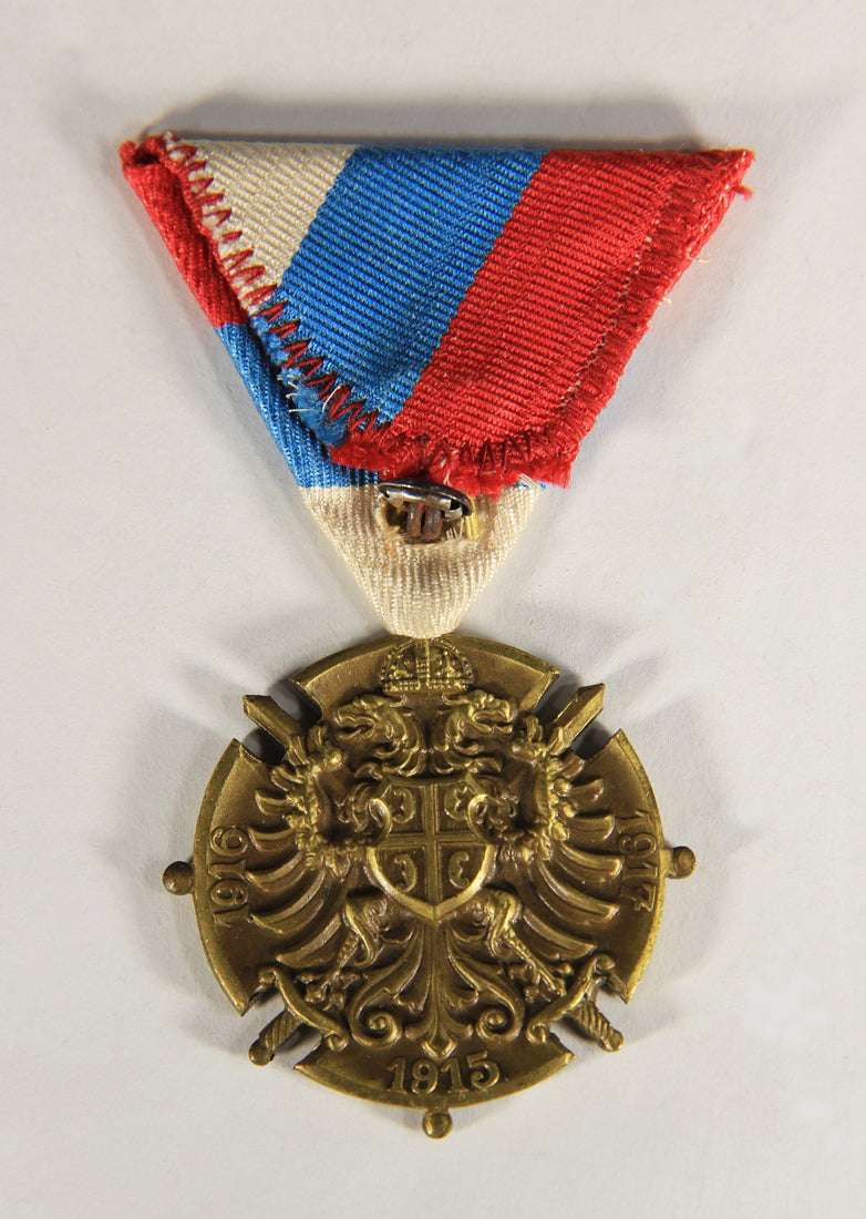 Serbia 1920 WWI Medal Commemorative Cross 1914-18 War Of Liberation And Union L019493