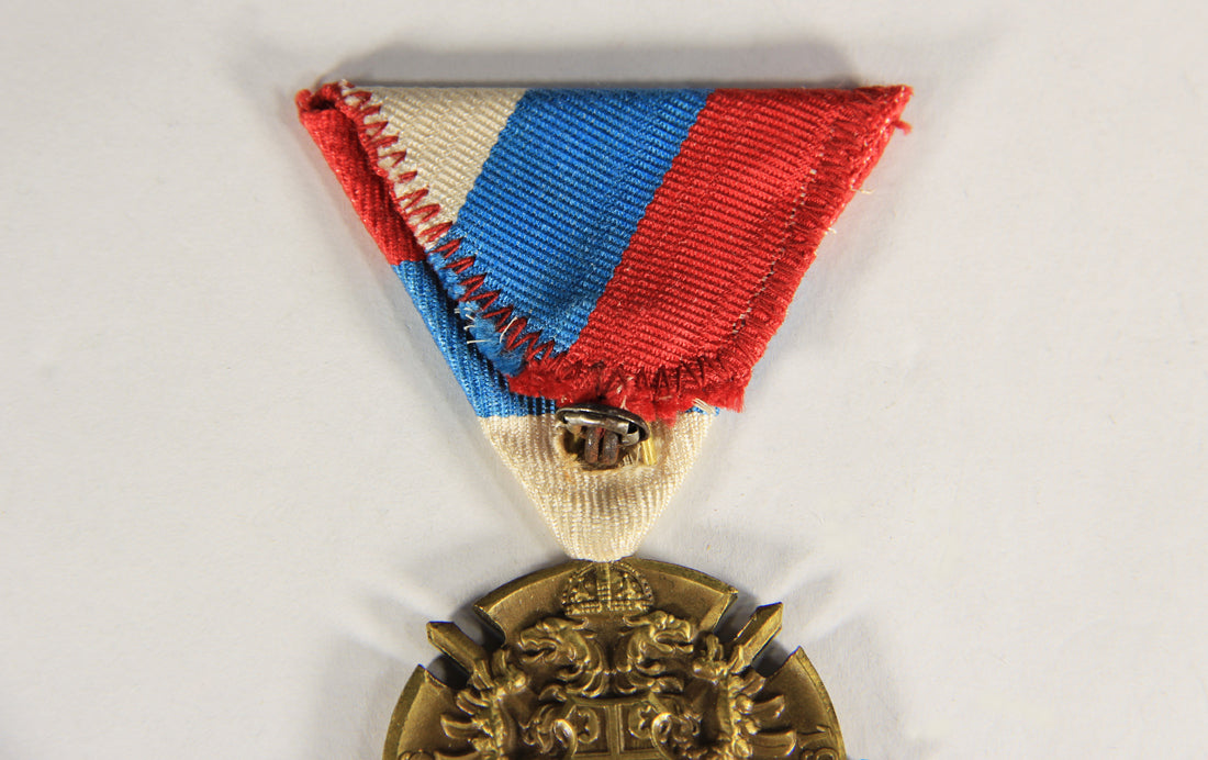 Serbia 1920 WWI Medal Commemorative Cross 1914-18 War Of Liberation And Union L019493