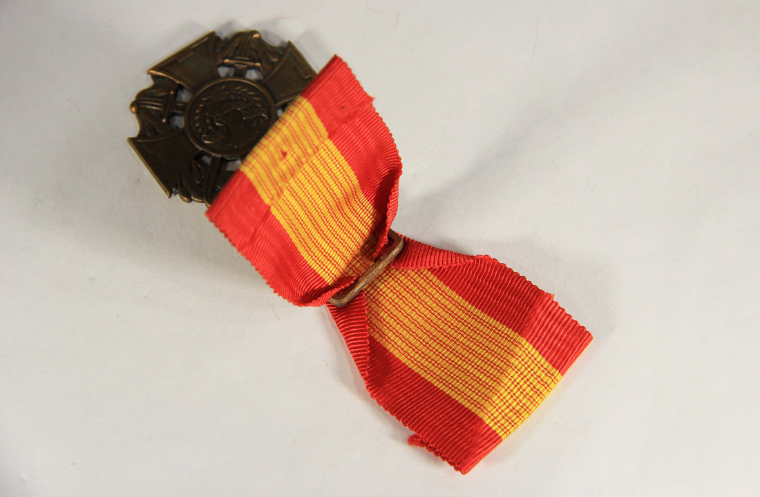 South Vietnam 1950 War Medal - Gallantry Cross - Bronze - Croix De Vaillance L019494