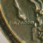 Belgium 1918 WWI Yser Medal - Médaille De L'Yser - Medaille Van De Ijser - Bronze L019495