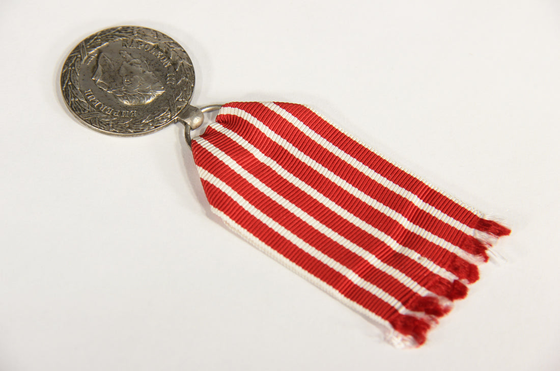 France 1859 Médaille Commémorative De La Campagne D'Italie - Silver L019497