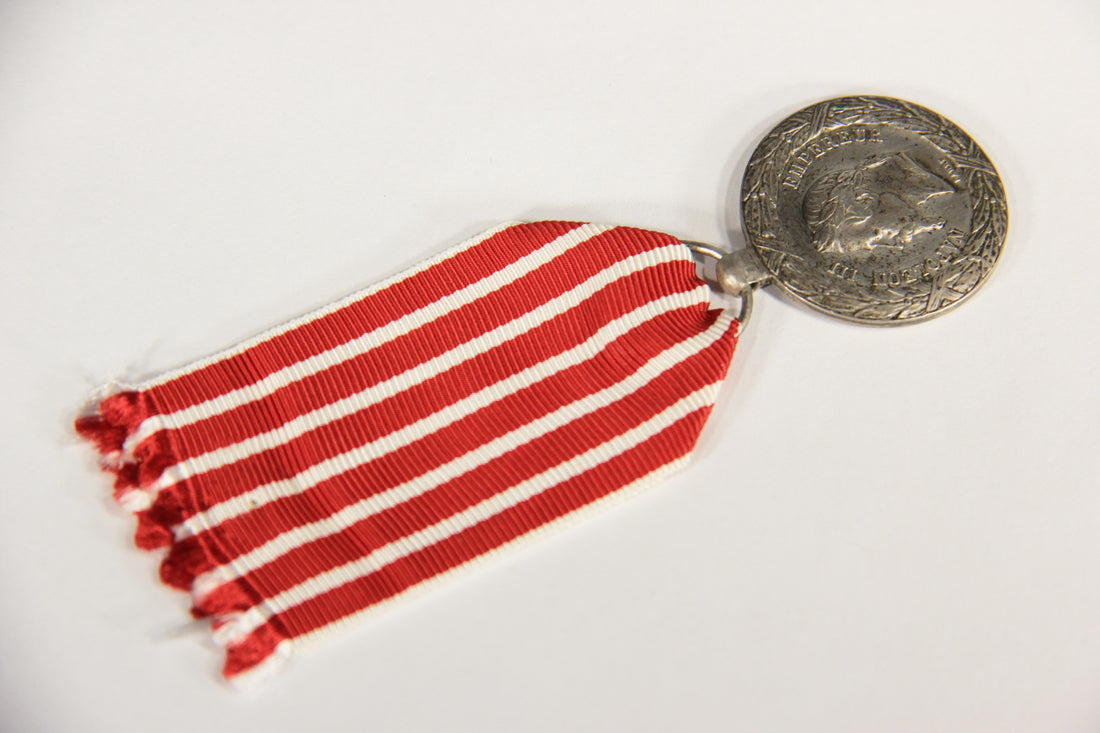 France 1859 Médaille Commémorative De La Campagne D'Italie - Silver L019497