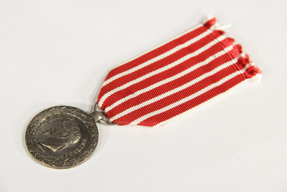 France 1859 Médaille Commémorative De La Campagne D'Italie - Silver L019497
